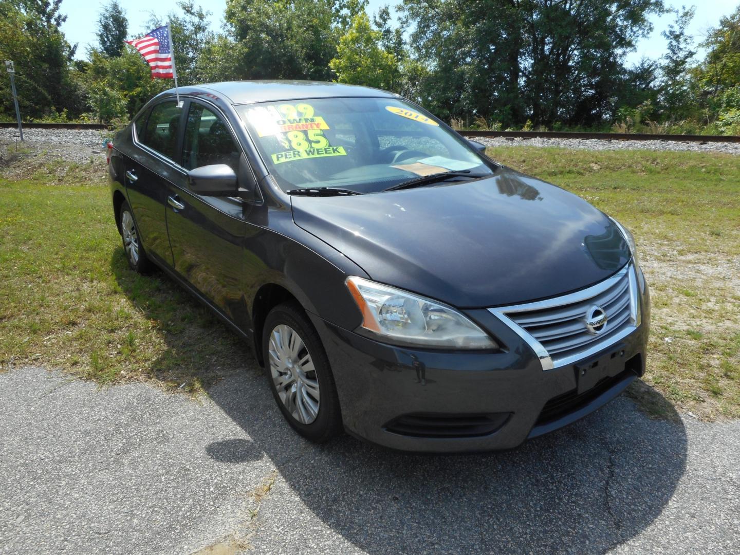 2014 Gray Nissan Sentra (3N1AB7AP4EL) , located at 2553 Airline Blvd, Portsmouth, VA, 23701, (757) 488-8331, 36.813889, -76.357597 - Photo#3